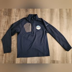 Busch Beer Eddie Bauer Quarter Zip Medium